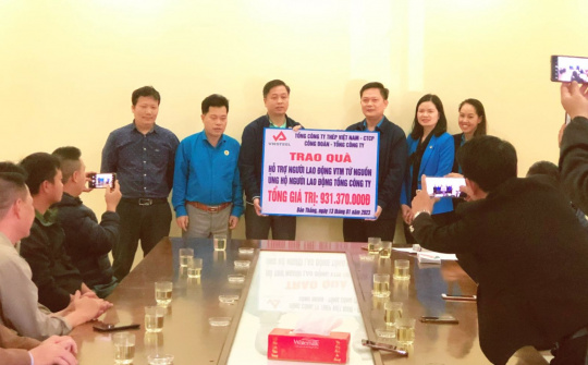 Người lao động VNSTEEL: Tết Quý Mão đầm ấm, an vui